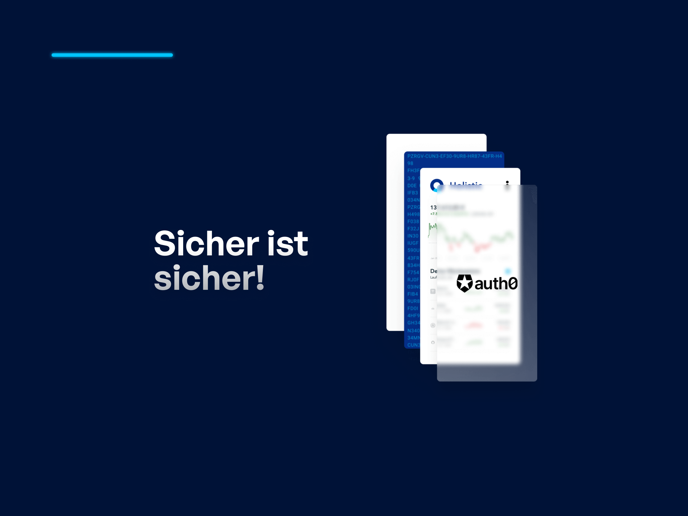 Datenschutz bei Holistic – Finanzdaten