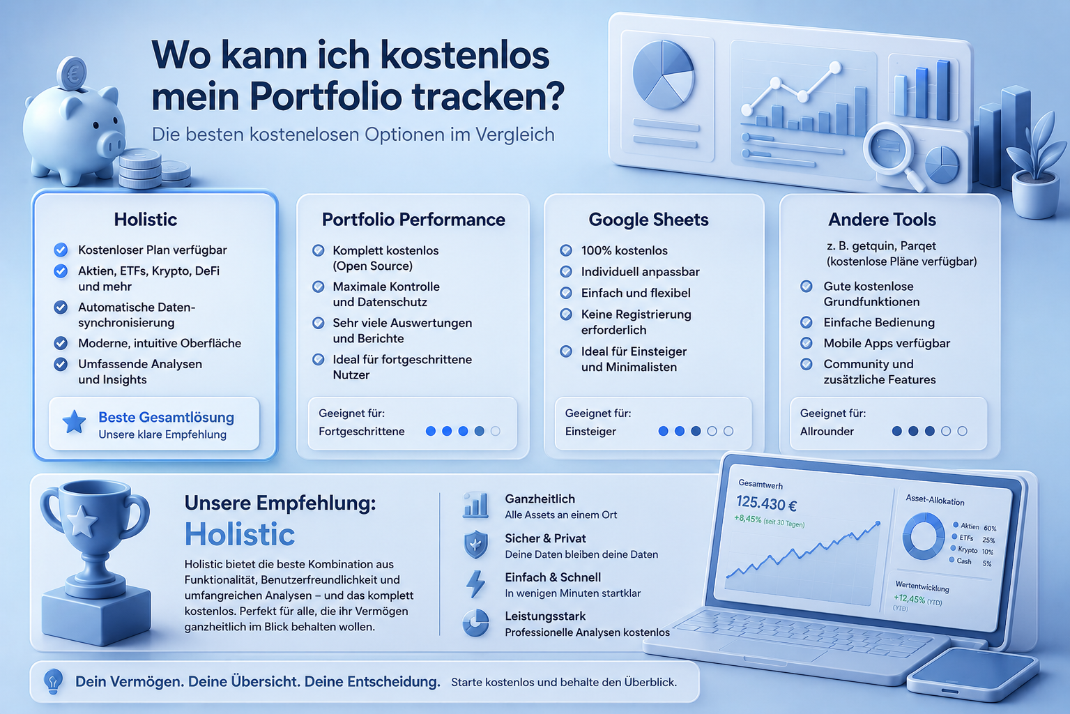 Wo kann ich kostenlos mein Portfolio tracken?